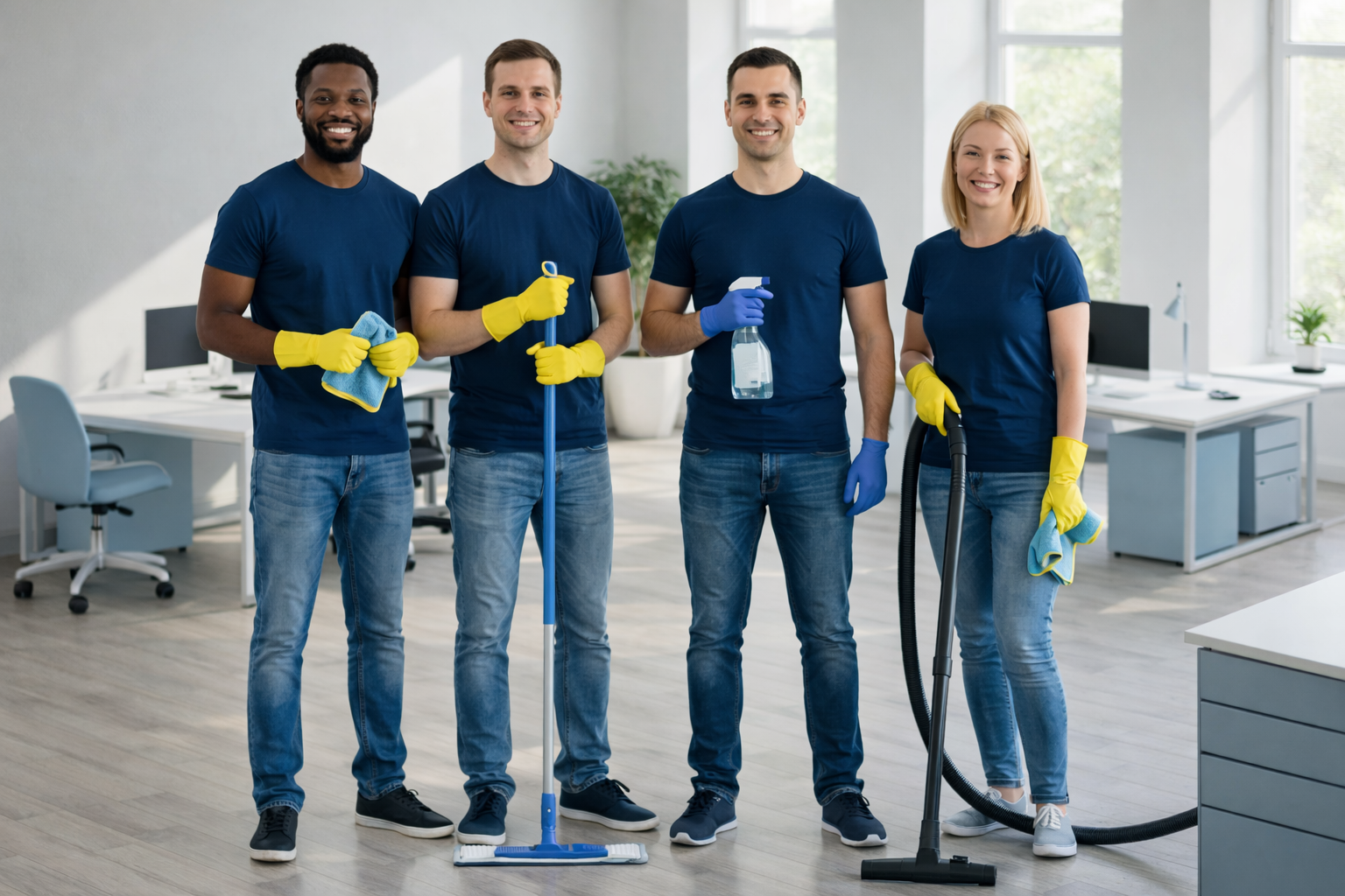 Clean O'Clock team